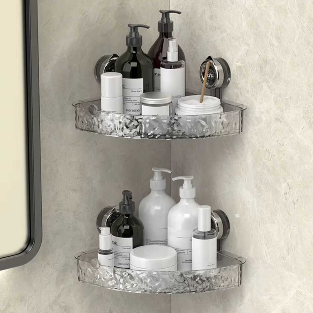 FlexiVac - Vacuum Shower Shelf